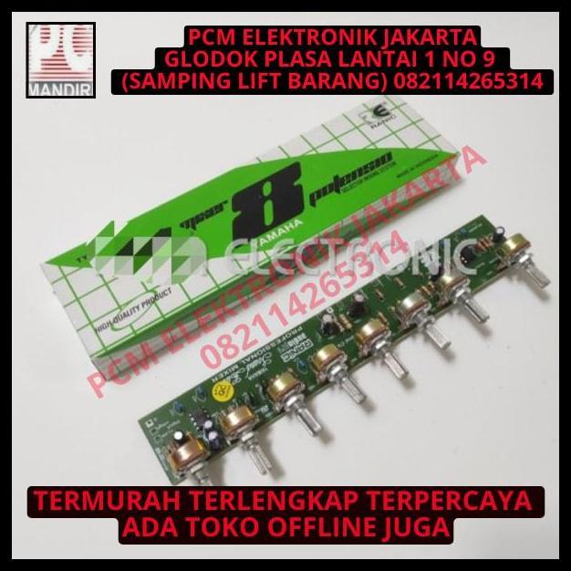 GRATIS ONGKIR KIT PENGUAT MIXER YAMAHA 8 POTENSIO 