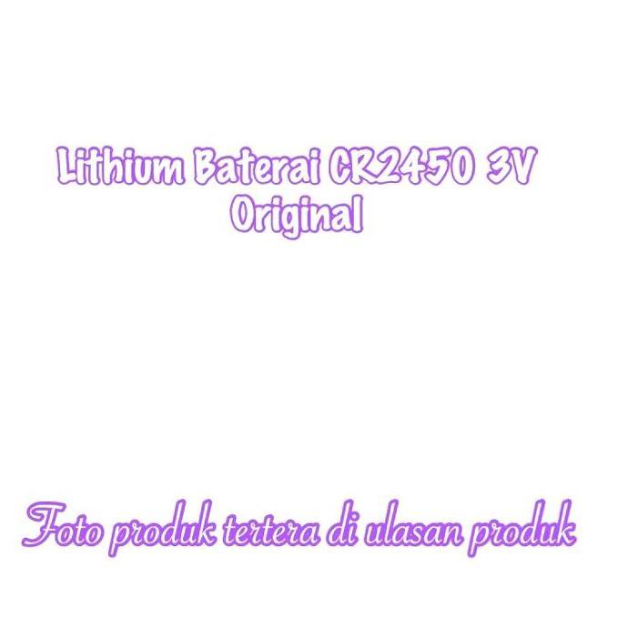 Homefix- Baterai Lithium Cr2450 3V Original Lithium Cr 2450 3V Lithium Cr2450