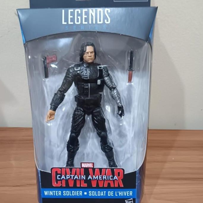 HASBRO Figure Marvel Legends Series Winter Soldier  BUCKY Civil  War