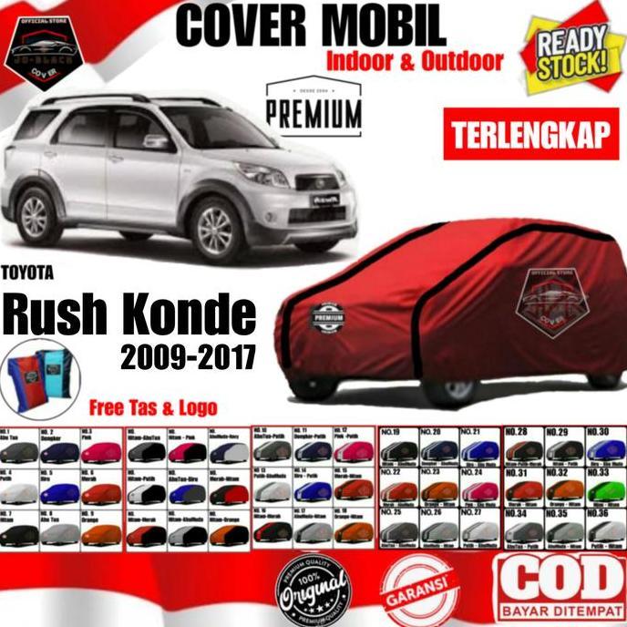 Toyota Rush Konde Cover Mobil 2011-2021, Sarung Mobil Rush, Selimut Mobil Rush, Anti Cakar Kucing, A
