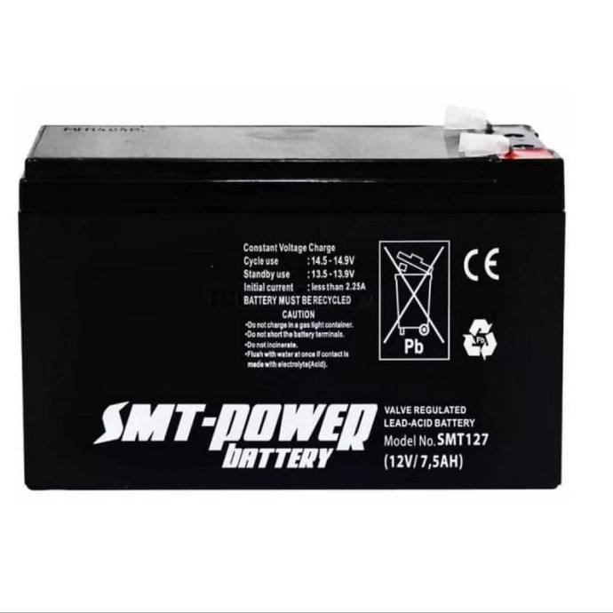 Homefix- Aki Baterai Kering Mobil Motor Pliko Mainan Anak 12V 7Ah 7,2Ah 7,5Ah