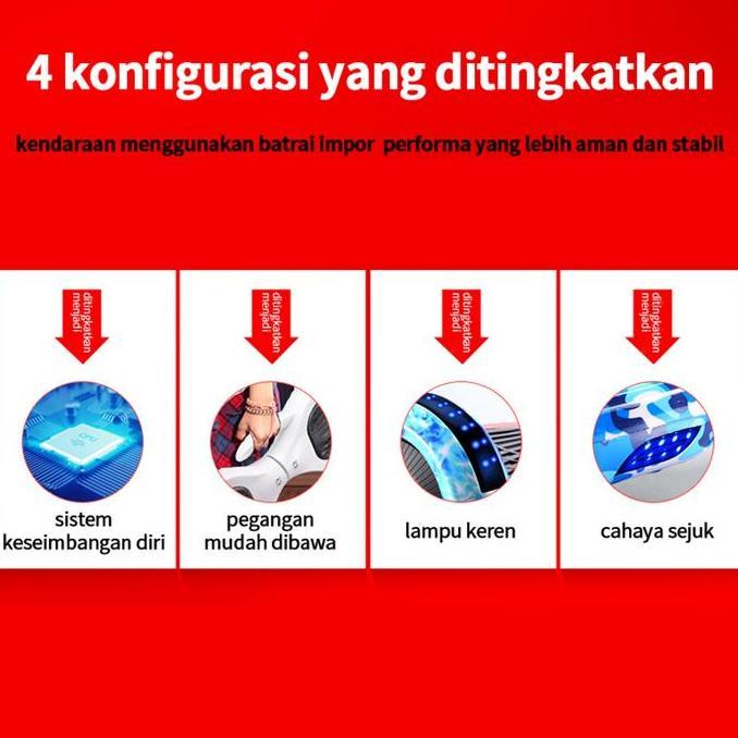 Terbaru Smart Balance Wheel / Hoverboard 8Inch [terbaik]