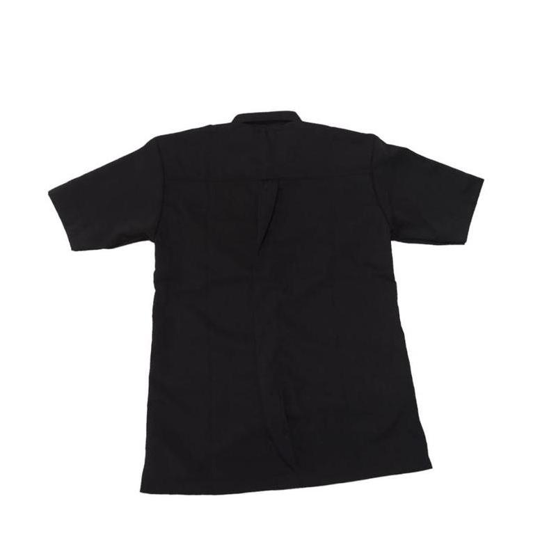 Seragam Safari Hitam Lengan Pendek - Seragam PDH Hitam Safari Pria