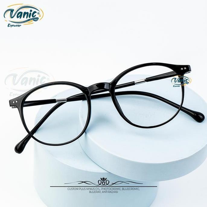 Frame Kacamata Lentur Bulat Pria Wanita VNC2126