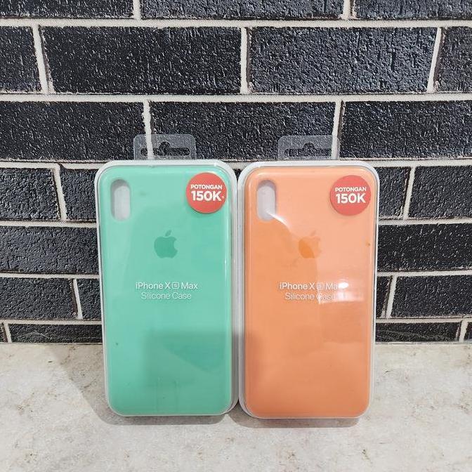 SILICON CASE APPLE IPHONE XS MAX RESMI IBOX INDONESIAA Terlaris