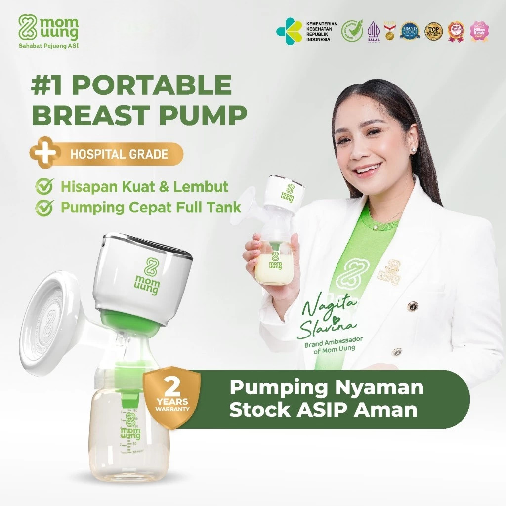 Mom Uung  Pompa Asi Elektrik -Mom Uung Electric Breastpump/Pompa Asi Elektrik Murah/Pompa Asi