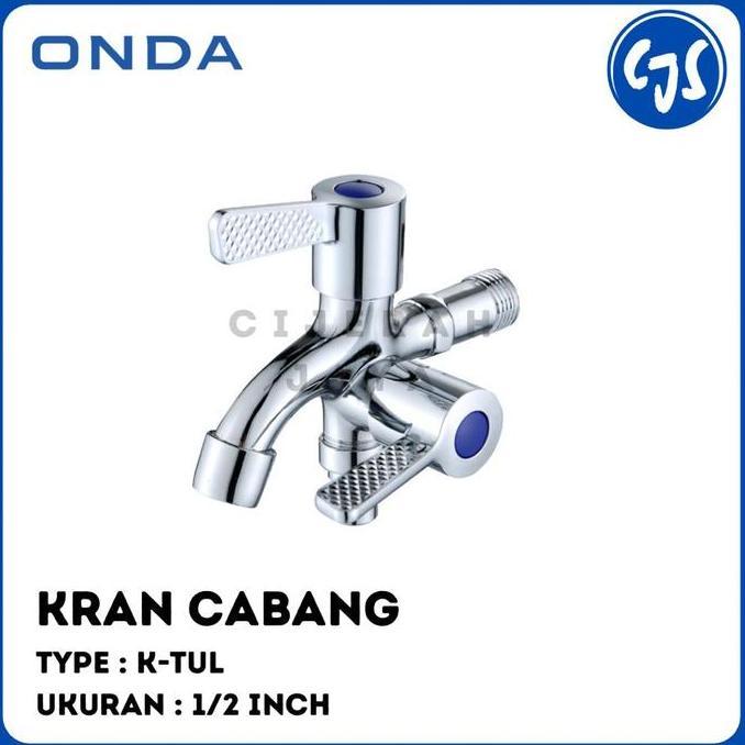 Ledeng- Kran Cabang Shower Double Onda K - Tul / Kran Double Onda Air Dingin