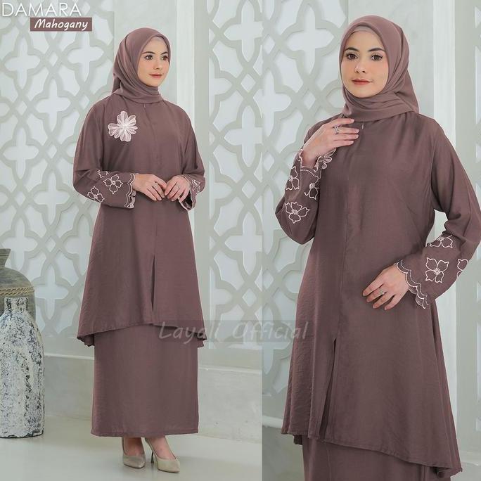 Grgd- Layali - Damara One Set Melayu Bordir