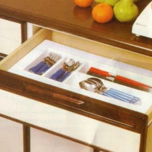 Terpopuler- Sekat Laci Kecil Modelline Untuk Alat Kantor / Rak Tempat Sendok Garpu