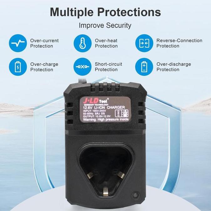 Dayhpy- Jld Charger Makita Lithium/Fast Charger 21V/12V Adaptor Charger Bor Baterai