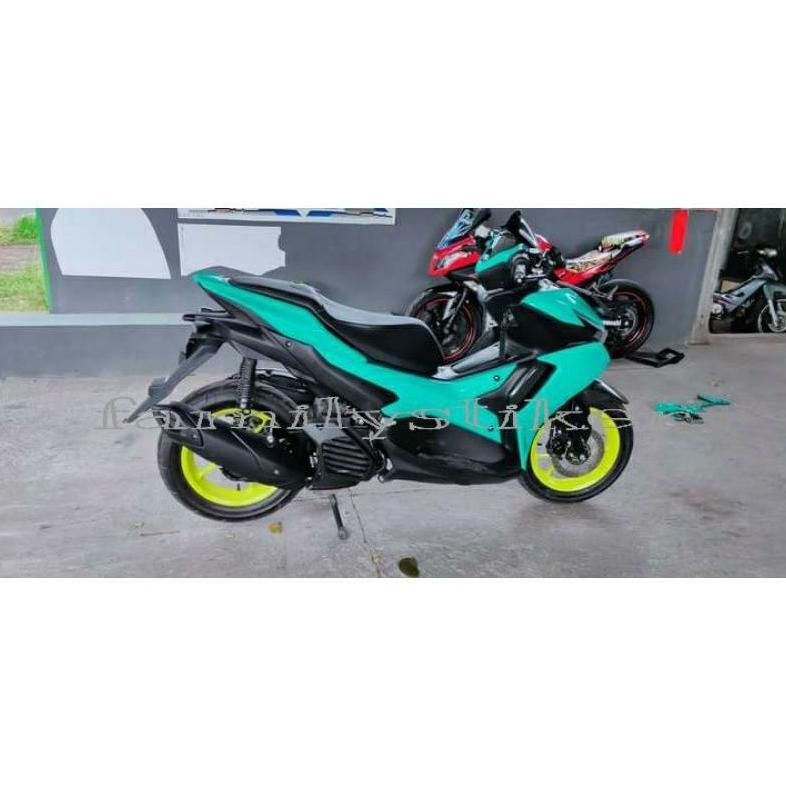 FAVORIT` SEKOTLET WARNA HIJAU TOSCA GLOSY STIKER SKOTLET MOTOR HIJAU MINT SEKOTLET MOTOR WARNA BIRU 