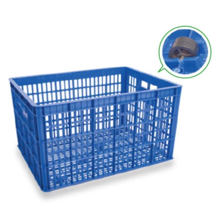 Green Leaf 2223 L Container Industri Lubang Roda Box Krat Plastik (TERBAIK) (TERBARU) (TERMURAH)