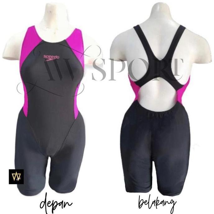 Baju Renang Wanita Speedo Terusan / Baju Renang Dewasa