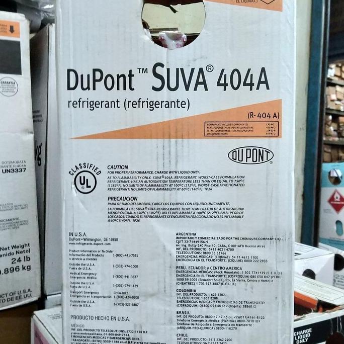 Callbe- Freon R 404A Dupont