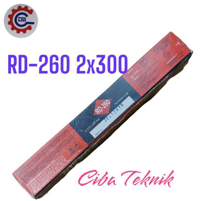 Weldeflow- Kawat Las Rd-260 2,0Mm 2Kg / 2,6Mm / 3,2Mm / 4,0Mm 5Kg Nikko Steel