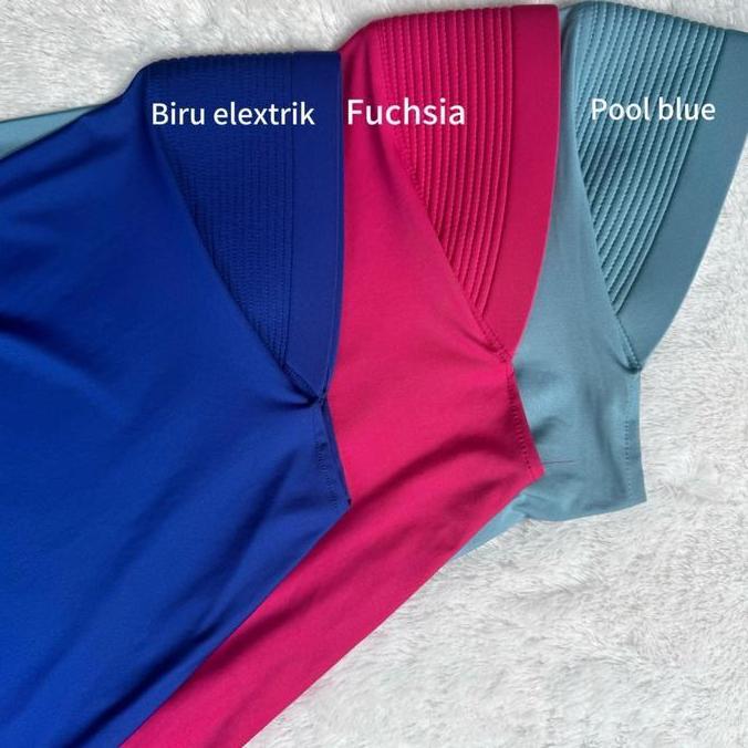 Newrilis- Ulkicollection Paket Usaha 5 Pcs Hijab Sport  Pet Tebal Hijab Sekolah Spandex  Bergo Panja