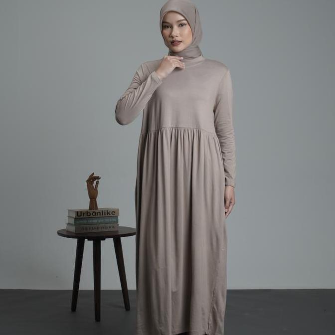 [DAUKY] Gamis Basic Inner Panjang Wanita Muslim Dewasa Remaja Inner Dress Laudya (TERBAIK) (TERBARU)