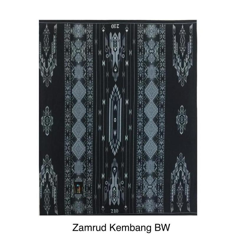 Youai- Sarung Tenun Zamrud Kembang (Grosir)