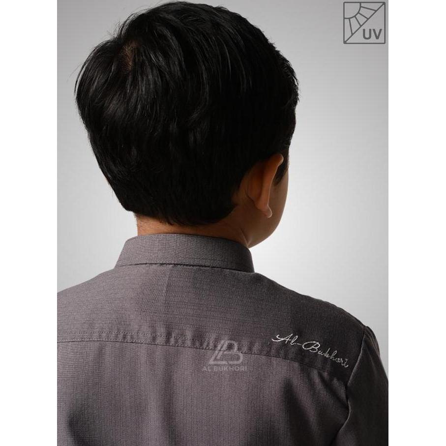 Al Bukhori - ANTI UV Jubah Anak Gamis Laki Laki Thobe Premium 4 - 12 Tahun Lengan Panjang - Jubah Ab