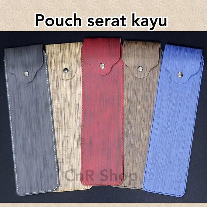 Thebest- grafir nama sendok garpu set korea pouch