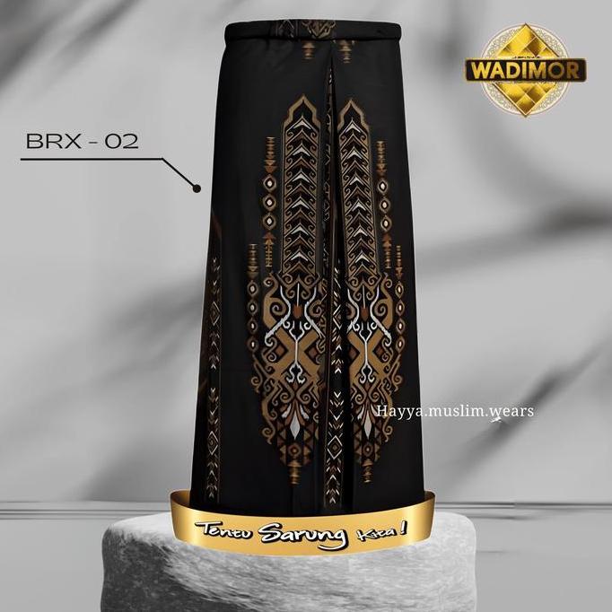 FREE ONGKIR SARUNG BATIK FULL MOTIF HITAM COKLAT ISTIMEWA WADIMOR DEWASA 2025 PARANGKUSUMO MUSLIM PR