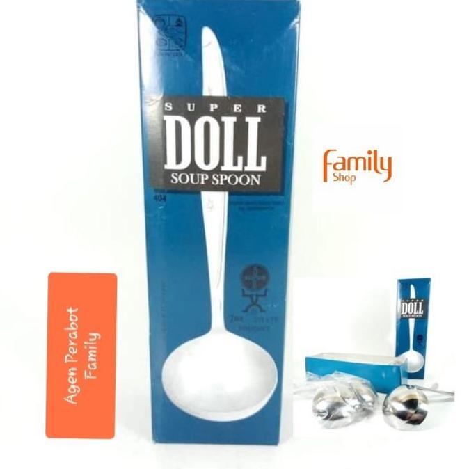 Thebest- Sendok Sayur / Irus Kecil Stainless Tebal / Irus SUPER DOLL