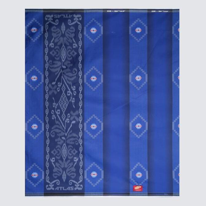 Sarung ATLAS Premium 760 Songket Biru Tua 02 (TERBAIK) (TERBARU) (TERMURAH)