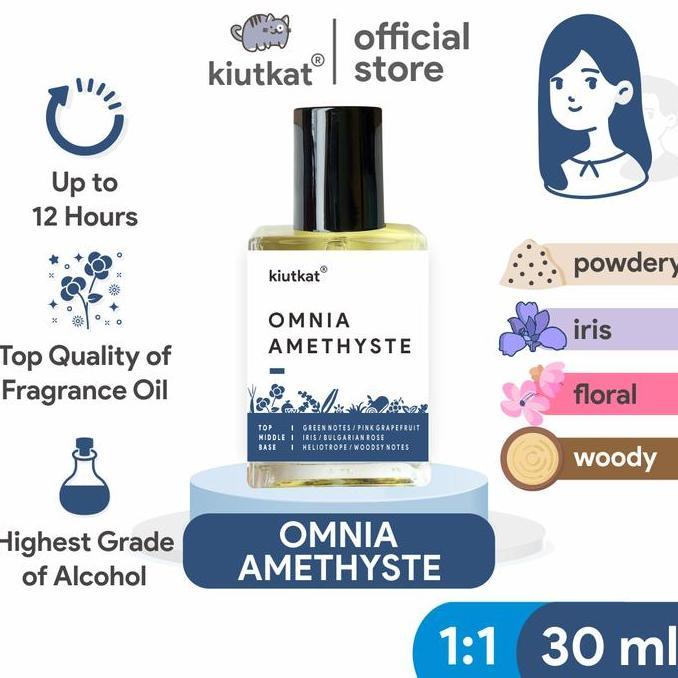Aroma- Omnia Amethyste By Luzi - Parfum Wanita Original Isi 30Ml | Searah Bvlr - Omnia Amethyste