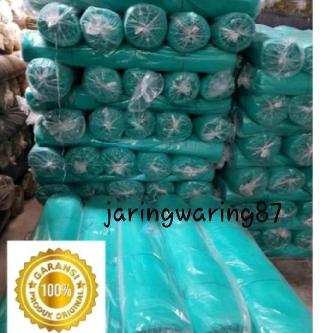 Waring Kasa Hijau Roll 50 meter/Safety Net/Insect Net/Kandang Magot