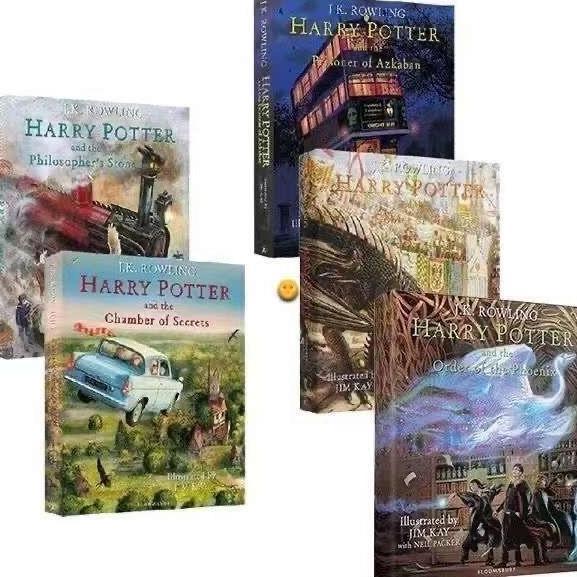Collection Books Harry Potter Illustrated by Jim Kay