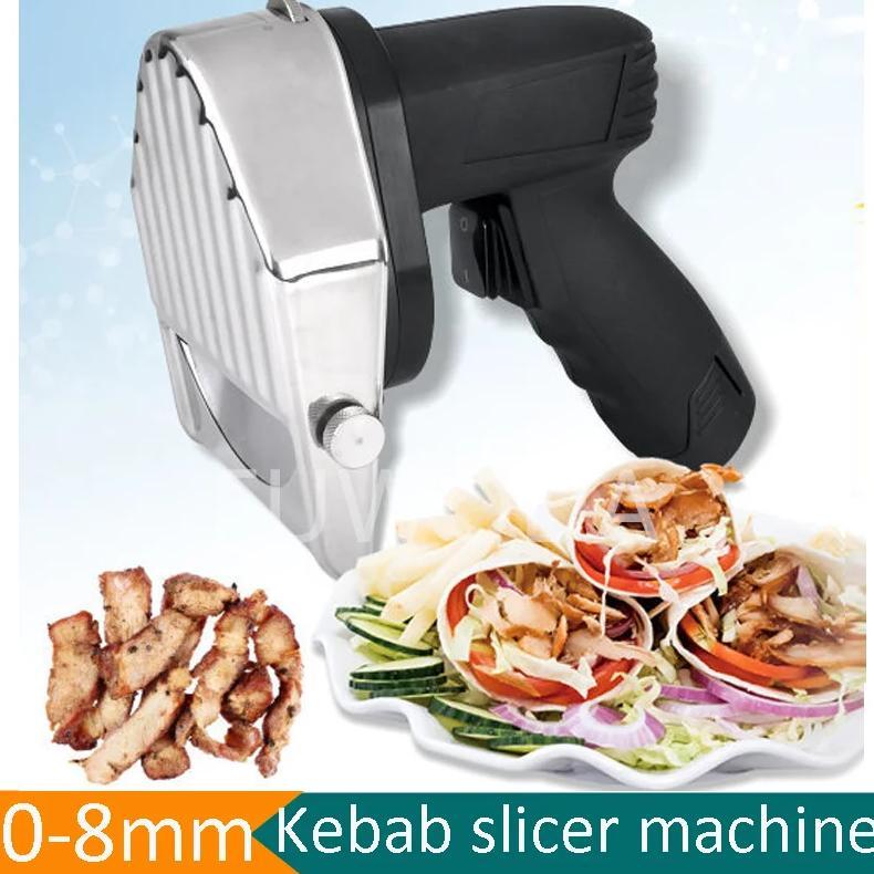 Hot Sale Commercial Barbecue Meat Slicer Shawarma Meat Cutting Machine High Quality Handheld BBQ Roa