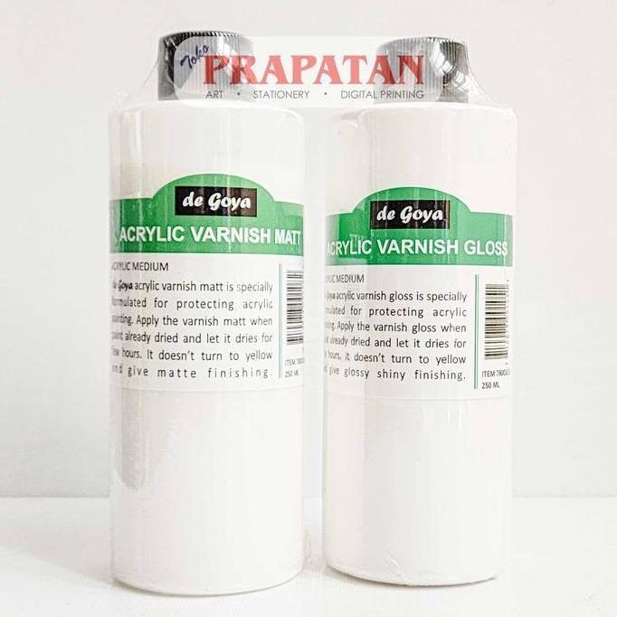 De Goya Acrylic Varnish 250Ml | Varnish Cat Akrilik