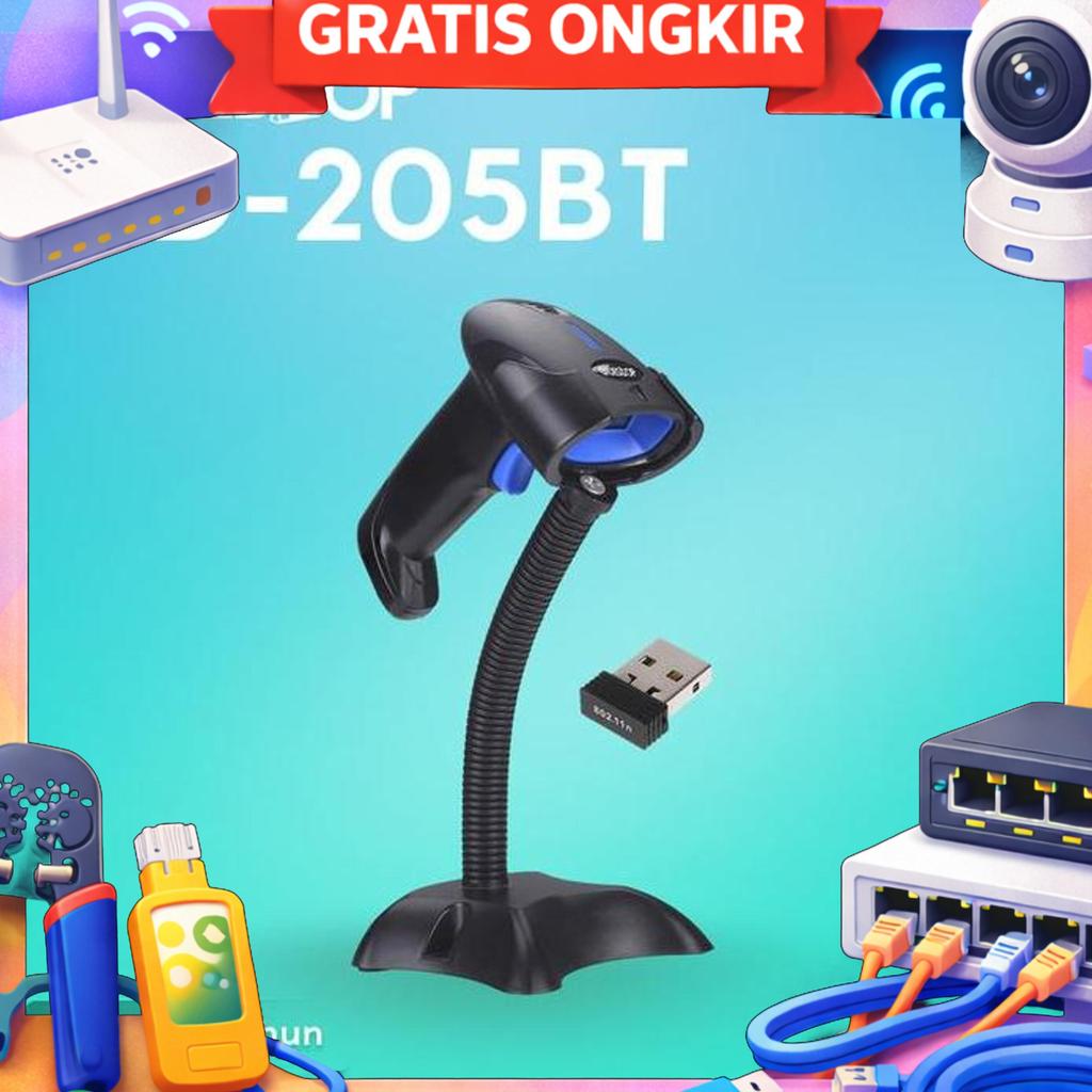 Codeshop Cd-205 Cd205 2 Dimensi Barcode Scanner Bluetooth Original