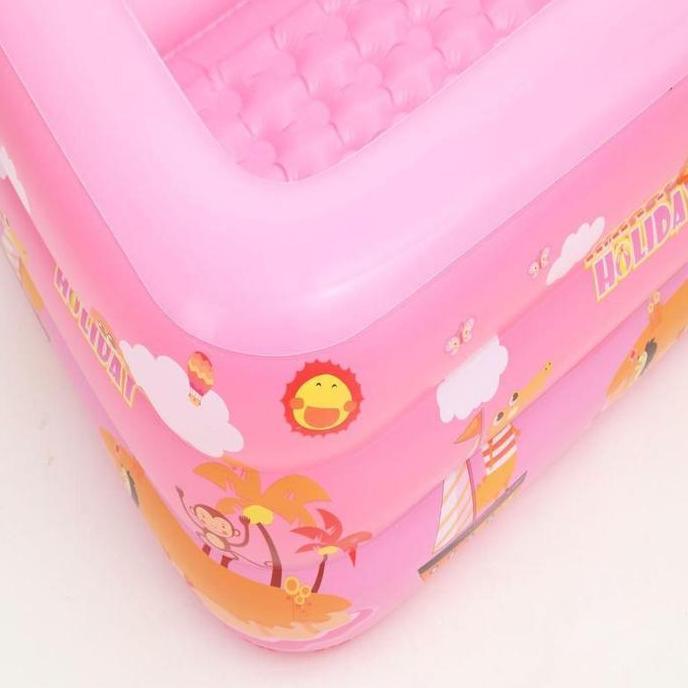 1.5M Kolam Renang Anak Jumbo 3Rings Kolam Renang Keluarga Tiup Besar Family Inflatable Swimming Pool