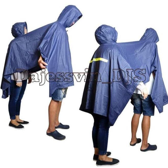 Jas Hujan Ponco 2 kepala / Jas hujan kelelawar / Jas Hujan ponco 2in1 / Jas Hujan