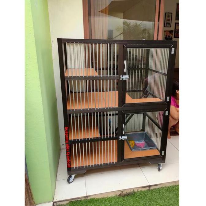 kandang kucing alumunium (Raja kandang bekasi)