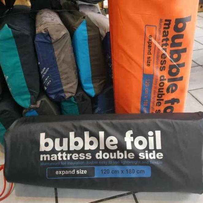 Matras Camping Bubble Foil Matras Gulung Double Side Alas Tidur Empuk