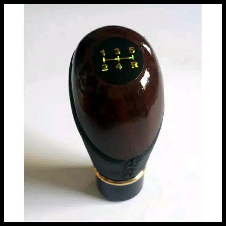 TERBARU GEAR KNOP KNOP GIGI MOBIL PERSENELING MOBIL HITAM COMBINASI KAYU 