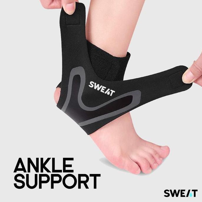SWEAT ANKLE SUPPORT | ANKLE WRAP SUPPORT UNTUK OLAHRAGA (TERBAIK) (TERBARU) (TERMURAH)