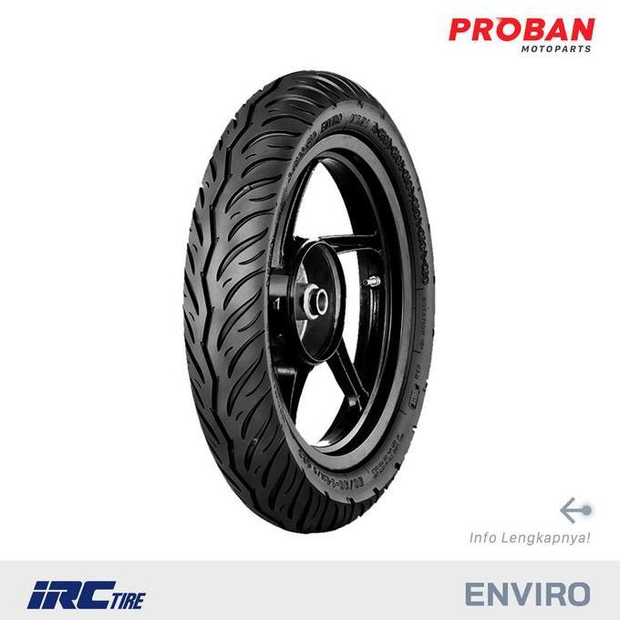 Ban Motor IRC TL ENVIRO 70/90 Ring 14 Tubeless (TERBAIK) (TERBARU) (TERMURAH)