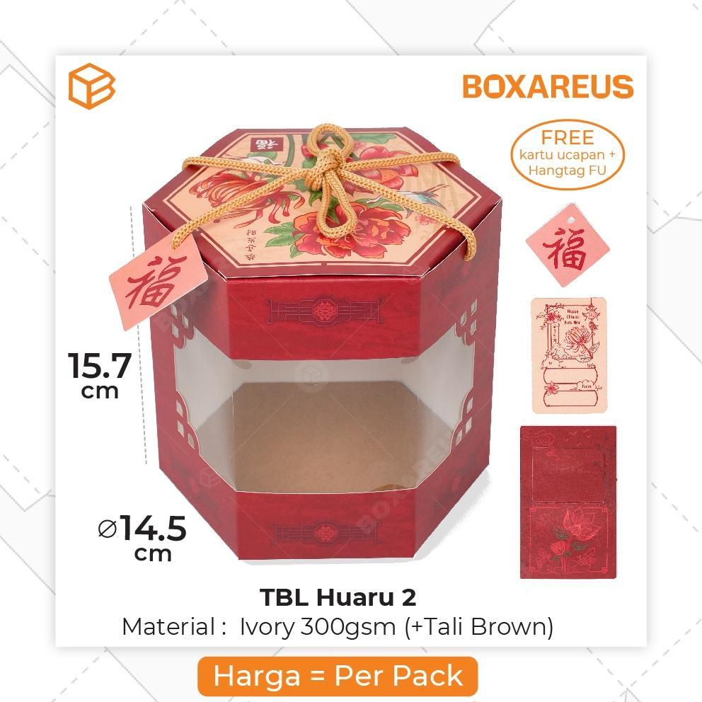 Packaging Toples Imlek Hampers CNY Kemasan Cookies | TBL HUARU 2
