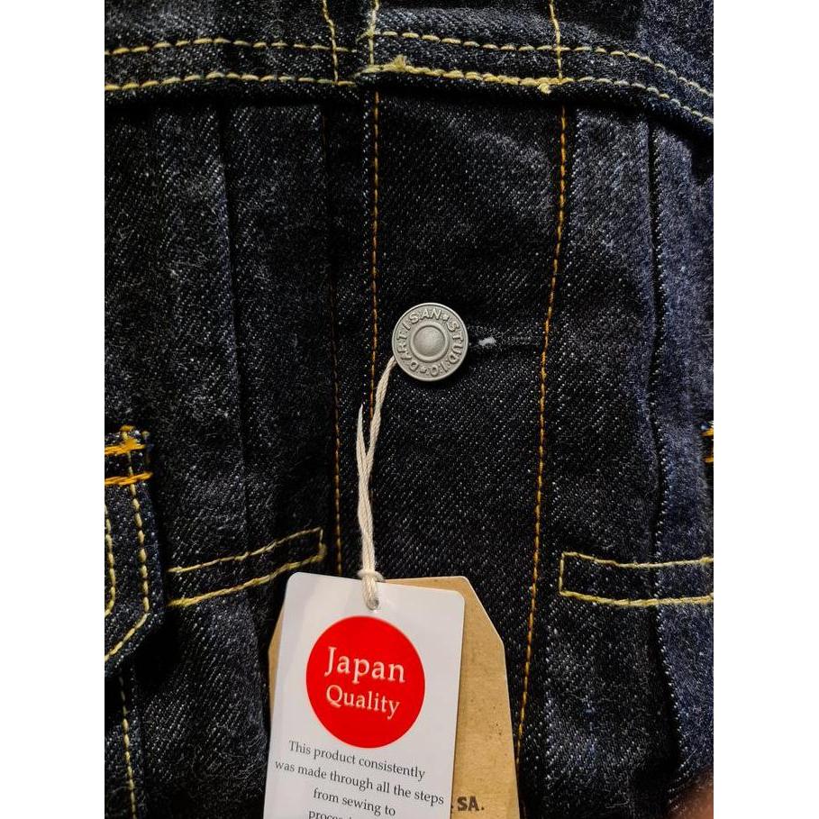 Studio DArtisan 15oz Indigo Selvage Type II Denim Jacket murah