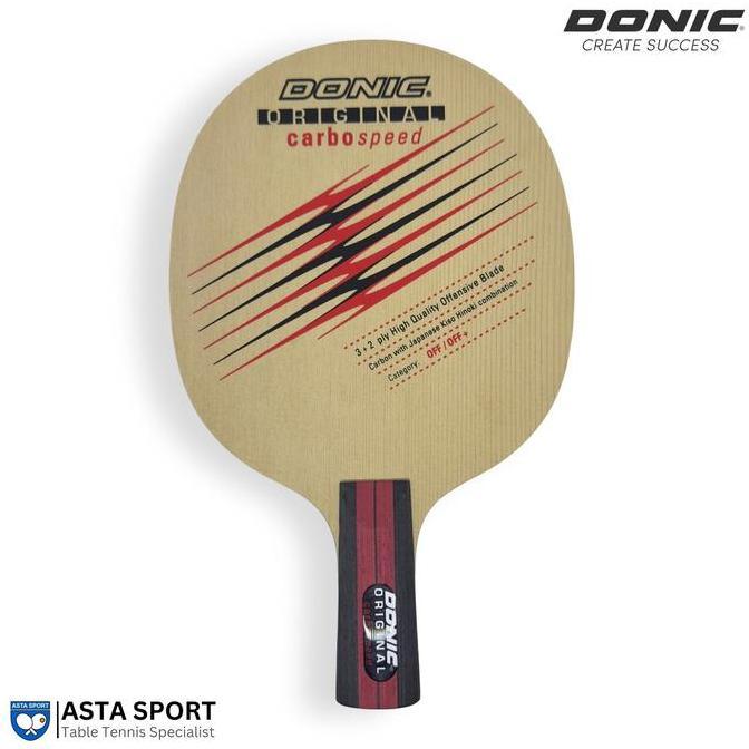DONIC Original Carbospeed Carbon Blade Bet Tenis Meja (TERBAIK) (TERBARU) (TERMURAH)