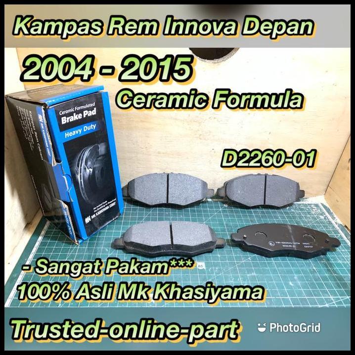 TERBARU KAMPAS REM INNOVA DEPAN KAMPAS REM MK 100% ASLI JPN