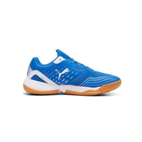 PUMA Sepatu Olahraga Indoor Unisex Tenis Padel Badminton Solarflash III warna PUMA Team Royal-PUMA W