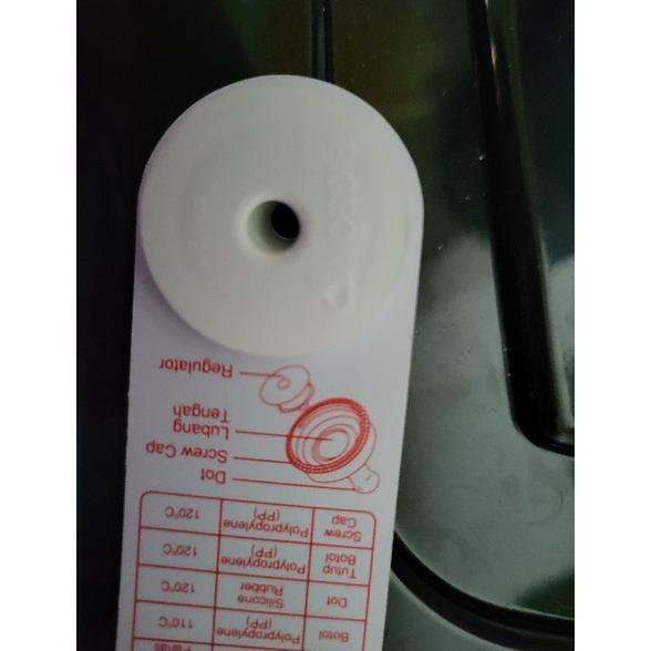 Promo Pigeon Anti Sedak Regulator Aliran Susu / Anti Colic Untuk Botol Susu Newborn / Regulator Dot 