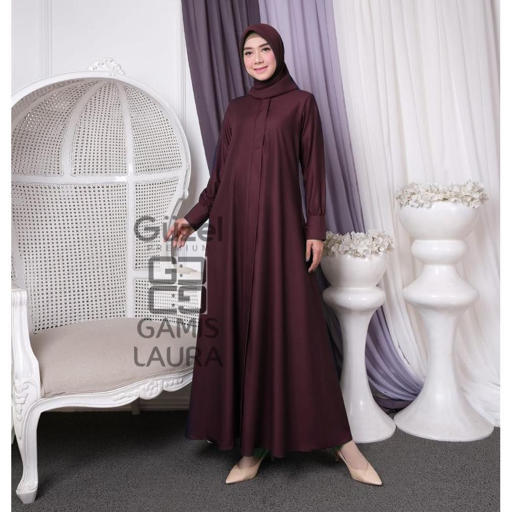 GUZEL_ORI GAMIS LAURA / GAMIS KATUN TOYOBO POLOS / DRESS TOYOBO  A LINE Baru