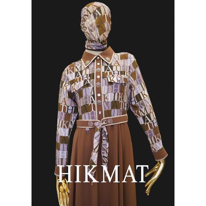 Sale Hikmat Fashion Original D1389 Abaya Hikmat Noerbutikmuslim