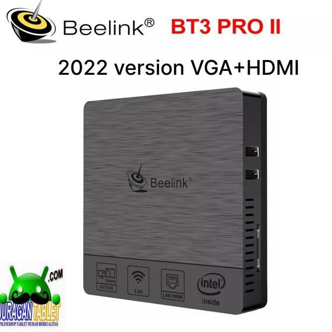 Mini PC Z83V 4/64GB VGA + HDMI Intel X5 Quadcore Z8350 Windows 10 WIFI