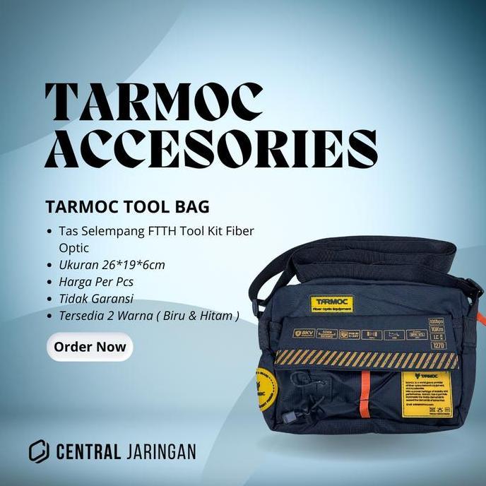 Tarmoc Tool Bag | Tas Selempang FTTH Tool Kit Fiber Optic